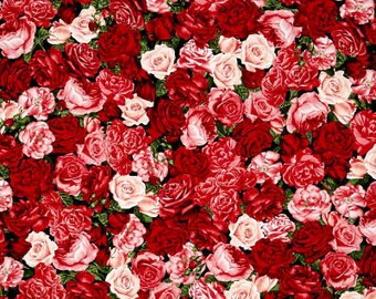 Rose Garden Packed / custom fabric