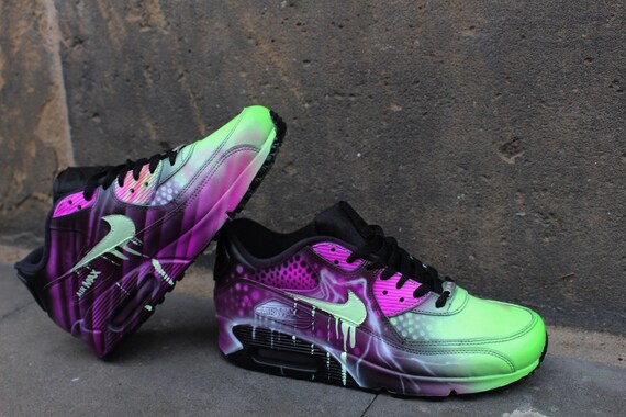 rainbow drippy nike air max 90