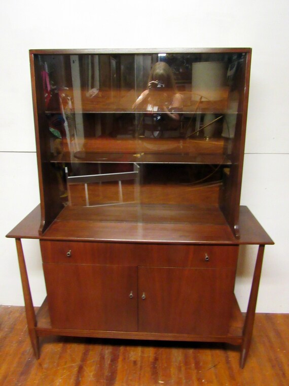 Mid Century Danish Modern China Cabinet