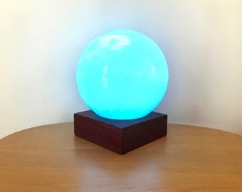 modern globe table lamp