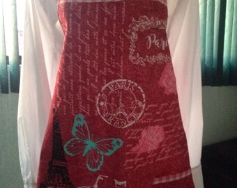 Paris/Butterfly Apron