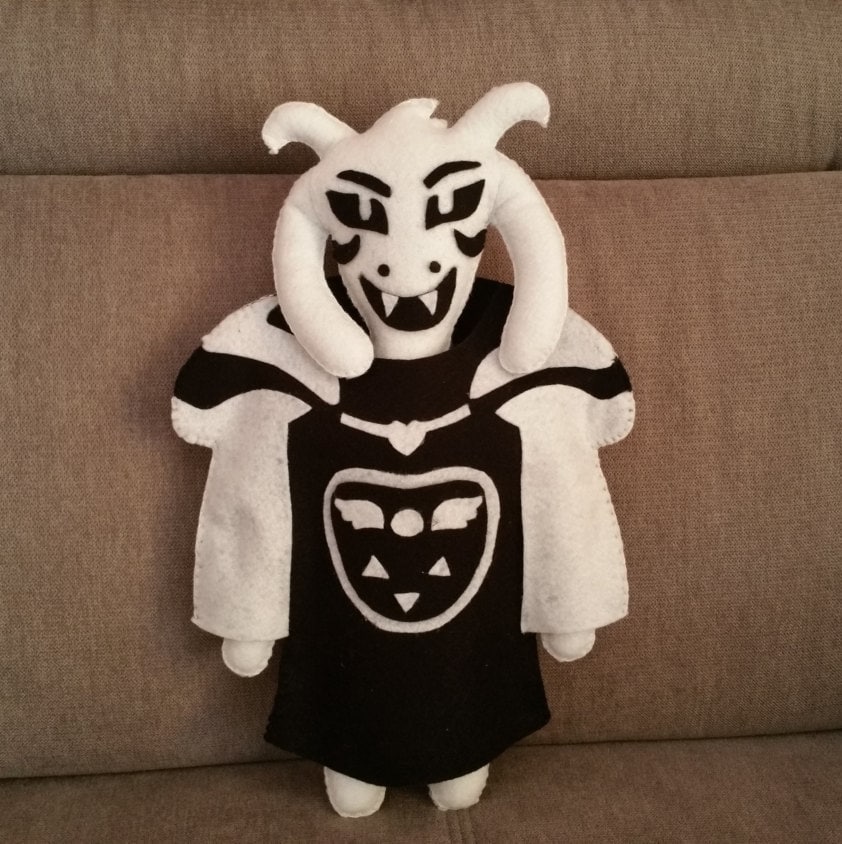 undertale asriel plush