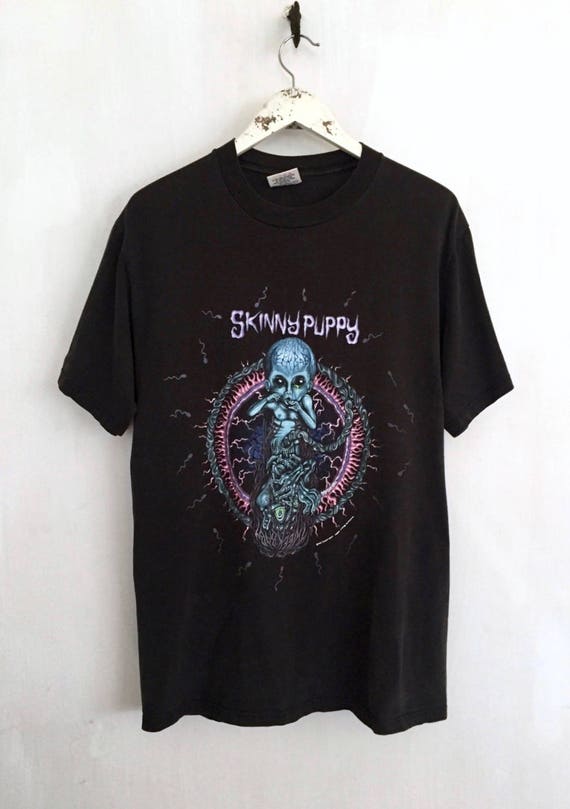 vintage skinny puppy shirt