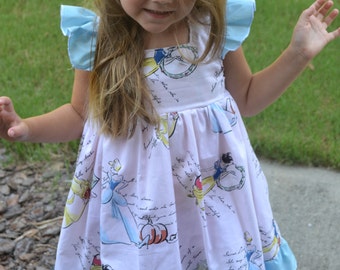 DIsney Princess Dress, Cinderella Dress, Belle Dress, Snow White Dress