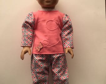 18” Doll Pajamas