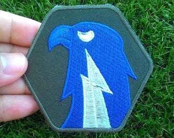 flash eagle army logo Iron On Patch.