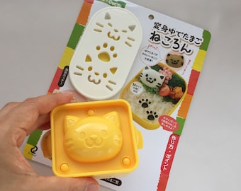 Cat Egg Mold - Boiled Egg Shapers for Bento Box