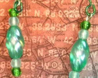 Jelly Bean Spring Earrings