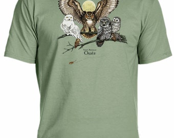 Owls of North America t-shirt