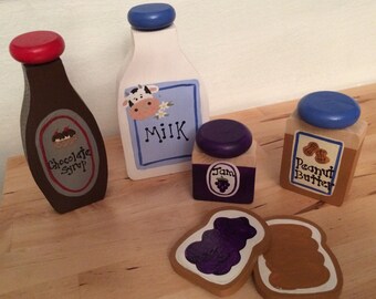 Peanut Butter & Jelly Sandwich Set