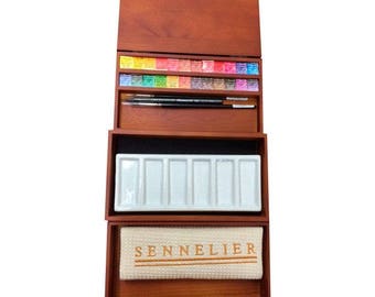 Wooden Sennielier Nested Paint Box - 2016 Limited Edition