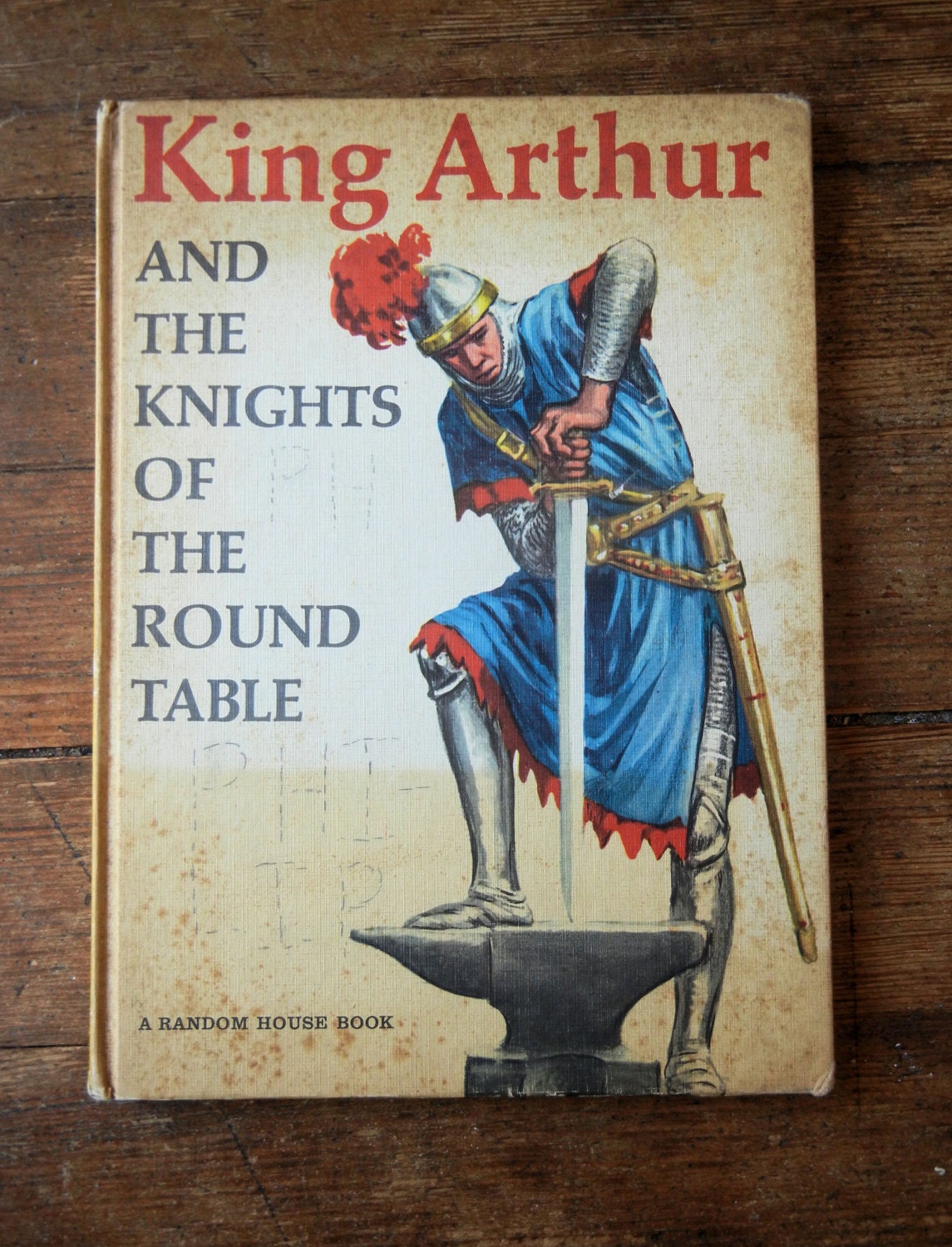 1954 King Arthur And The Knights Of Round Table Hard Cover 1954 King Arthur And The Knights Of Round Table Hard Cover Children S Book Estelle B Schneider Jay Hyde Barnum Fn Random House