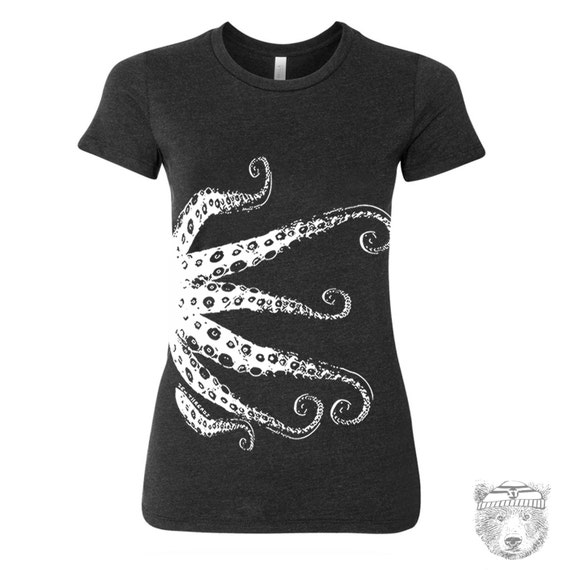 womens octopus t shirt