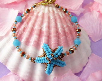 Beaded Bracelet with Starfish