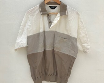 Retro Vintage 70s Polo - Size M