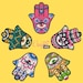 Machine Embroidery Designs - Hamsa Collection of 5