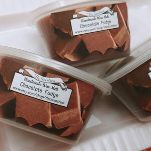 Chocolate Fudge Wax Melt - Chocolate Wax Melt - Chocolate Wax Shot - Chocolate Candle Melt - Chocolate Tart Melt