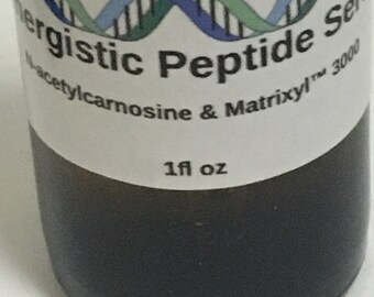 Matrixyl™ 3000 & acetylcarnosine skin serum anti aging peptide facial serum