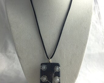 Abstract Pearl Necklace