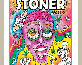 Stoner coloring book | Etsy Stoner coloring book | Etsy