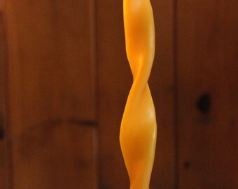 Single Twist Beeswax Tapers, 9.5" Candle, Country, Home Decor