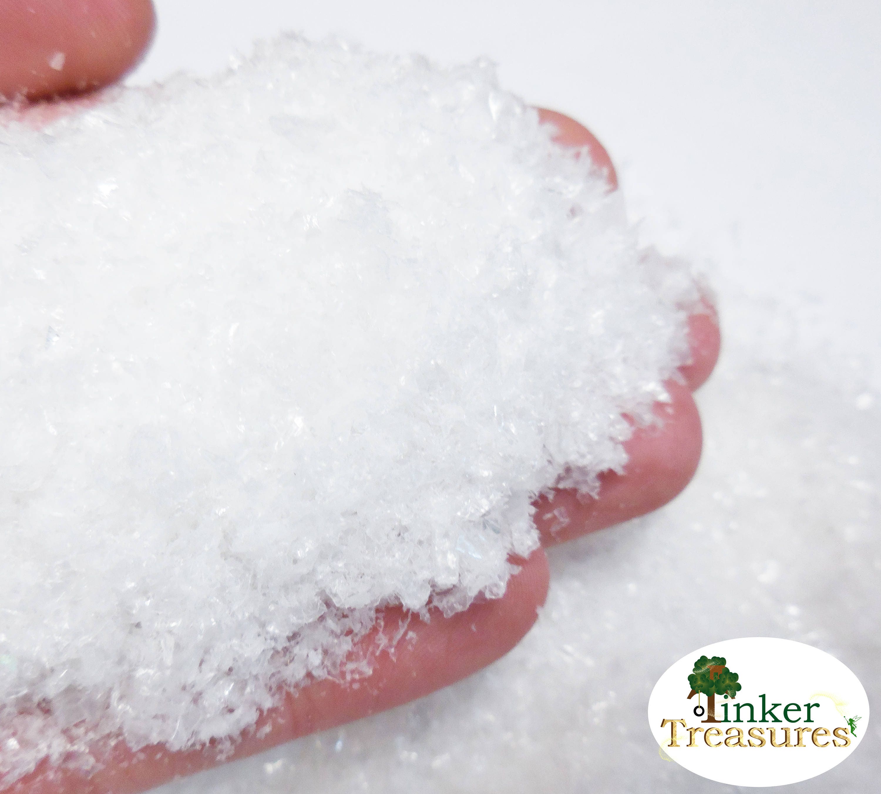 Buffalo White Snow Flake Artificial Snow in White Fake Snow