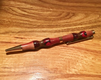 Handmade Color Block Wood Pen