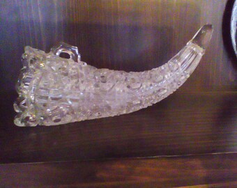 vintage glass car vase