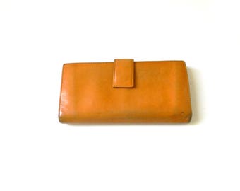 Caramel Brown Leather Wallet