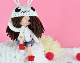 Custom doll, articulated doll, personalized doll, handmade doll, ooak doll, cute doll, amigurumi doll, kawaii doll, personalized gift