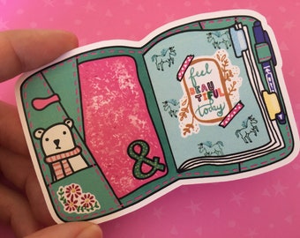 Travelers Notebook, Planner Die Cuts, Die Cuts, Hand Drawn Die Cuts, Planner Accessories