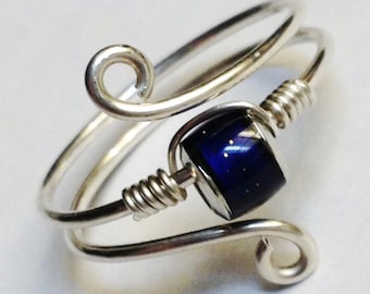 Sterling Silver Mood Ring Mood Jewelry Mood Stone Sterling Silver Ring