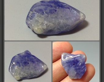 Tanzanite bead 23x18x6mm