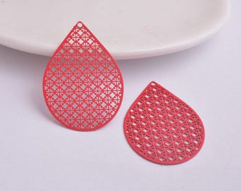 prints 2 drop red 40 x 28 mm