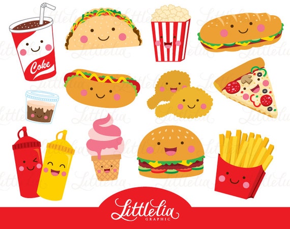  fast food clipart food clipart cute food 15096