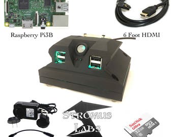 Raspberry pi 3b inside Mini Console packed with features fan and rgb lighting| inspired by classic nes and snes | The Nostalgia Relay MK1