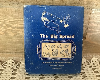 Cookbook The Big Spread Canapes by Ruth Chier Rosen
