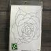 Impression Obsession Lg Outline Rose Stamp