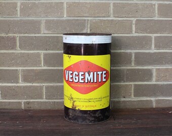 Large Retro Vegemite Can