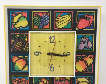 General Electric Funky Fruit Wall Clock