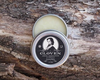 Cloven - Amber, Sandalwood, Vanilla and Cedar Scented Balm