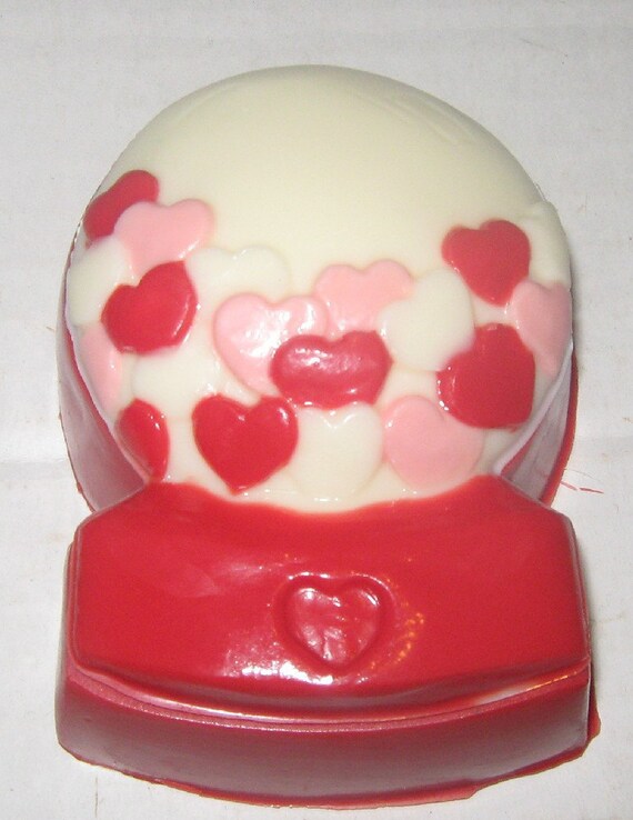 Heart Gumball Machine Chocolate Box