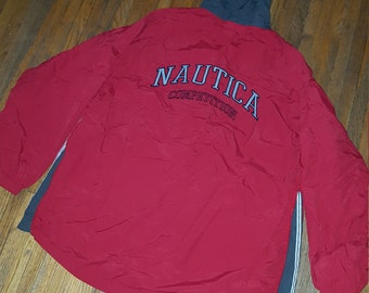 90's Nautica Competition lightweight jacket men's size xxlarge