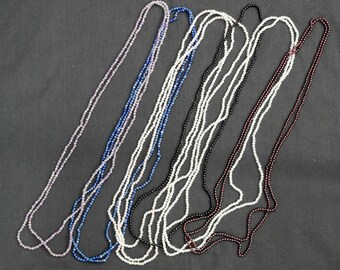 12 Seed Bead Necklaces