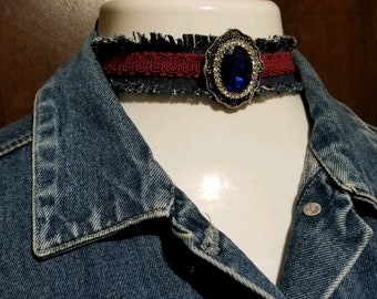 Blue Jean Choker