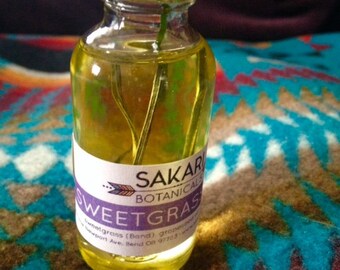 Organic Sweetgrass Oil