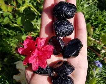 Tektite Meteorite - 1 Medium - Cosmic Connector, Expands Consciousness, Stone of Manifestation, Possibilities and Synchronicities.