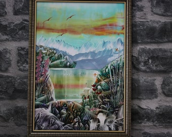 Original Encaustic Art Painting