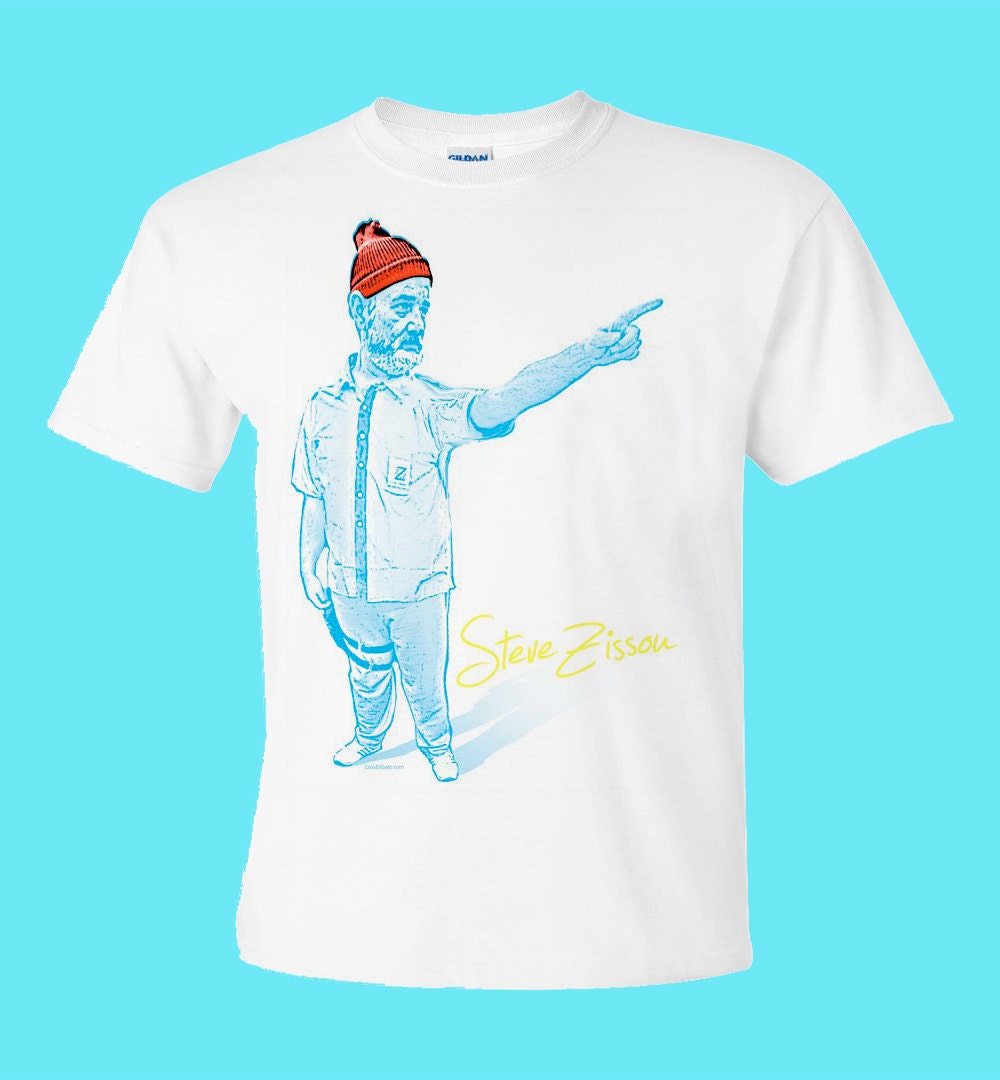 bill murray life aquatic t shirt