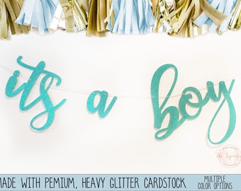 its a boy banner